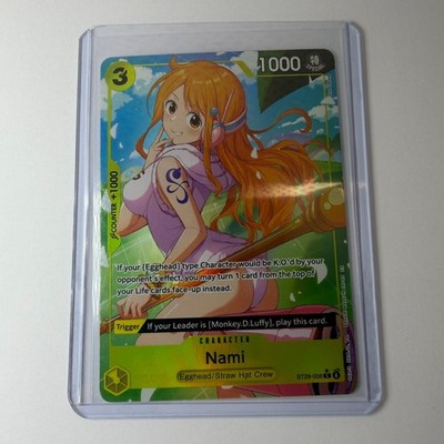 One Piece Starter TCG - Nami Full Art - Starter Deck 29 Egghead  ST29-008 ENG NM