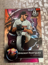 2023 Bowman Platinum - Grayson Rodriguez #33 Pink Ice /199 (RC)