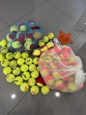 115 of Good Grade used Tennis Balls from Wilson, Dunlop, Penn, Stage 2 Kids