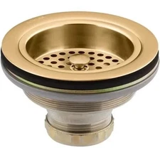 Kohler 8799-2MB Duostrainer Sink Strainer Vibrant Brushed Moderne Brass (NEW)