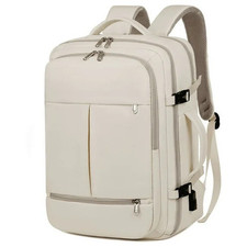 Large Capacity Backpack For Women Men Multiple Pockets And Zippers Versatile Com