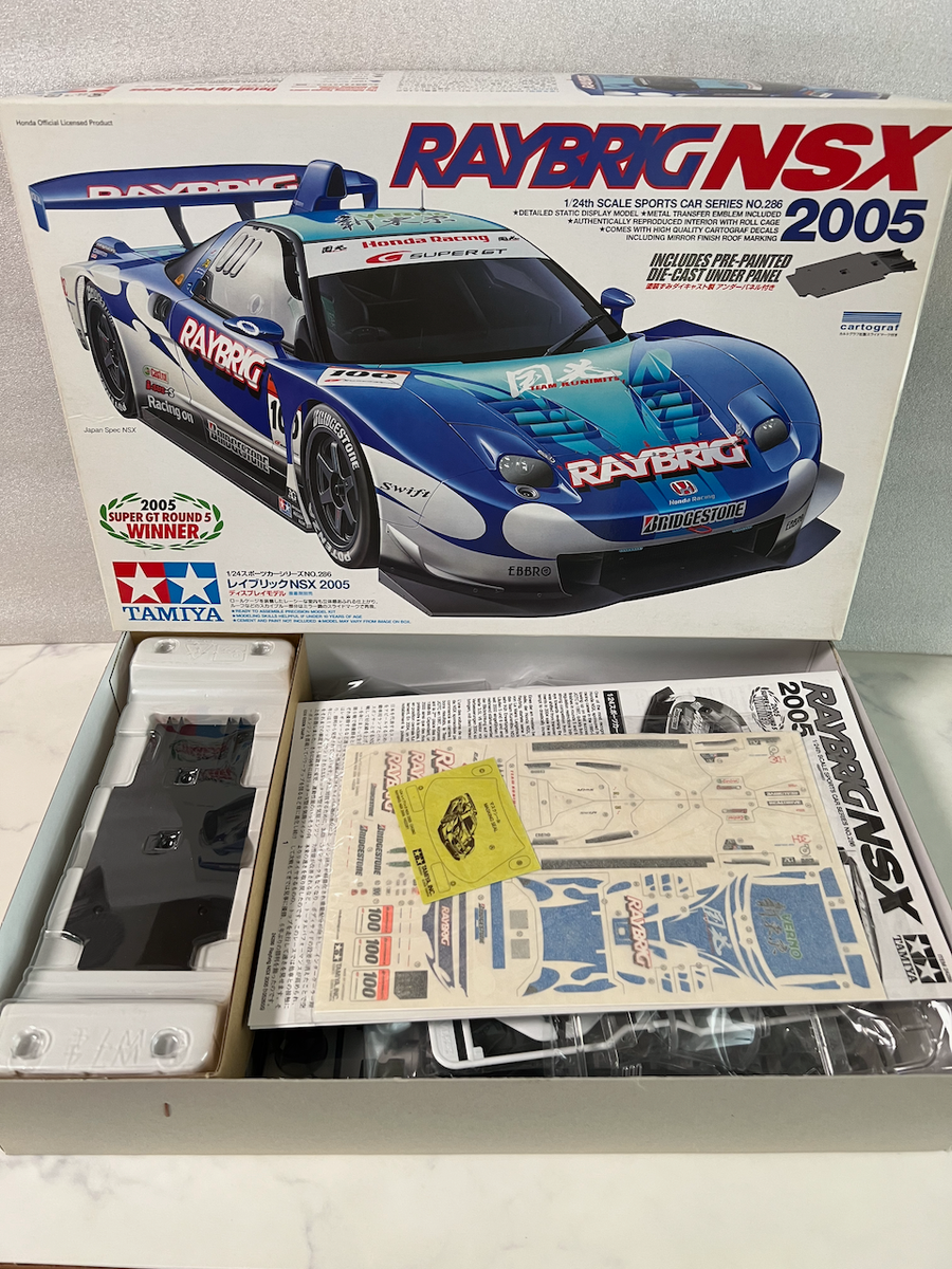 1/24 レイブリックNSX2005 チーム国光 TAMIYA 1/24 RAYBRIG NSX 2005 Sports Car Series No.286