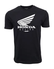 HONDA MOTOR SPORT RACING GRAPHIC T SHIRT BLACK
