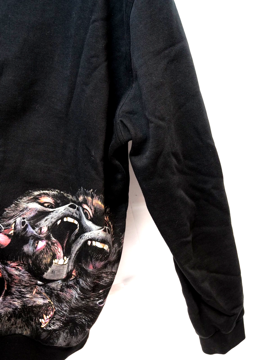Givenchy Monkey Brothers Graphic Print Cuban Men Black Sweatshirt