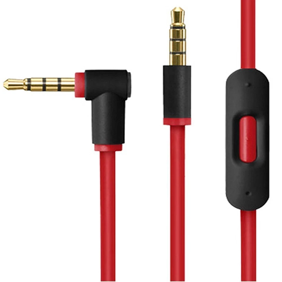 Cable de audio Beats de repuesto + control remoto en línea, cable Beats RemoteTalk para solo y... Foto 4 de 4