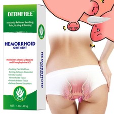 42.5g Hemorrhoid Treatment Fissure Ointment Cream for Fast Acting Relief of Pain