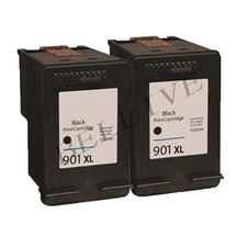 2 CARTUCCCE COMPATIBILE  PER HP 901XL / CC654AE OfficeJet J4580  J4524  J4624