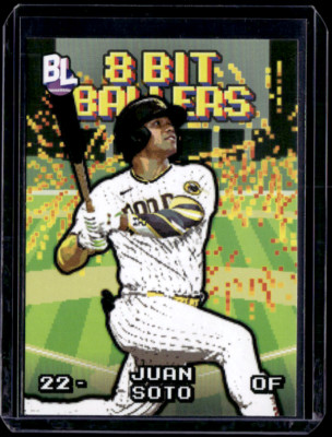 2023 Topps Big League Baseball - 8 Bit Ballers Insert Juan Soto #8B-5