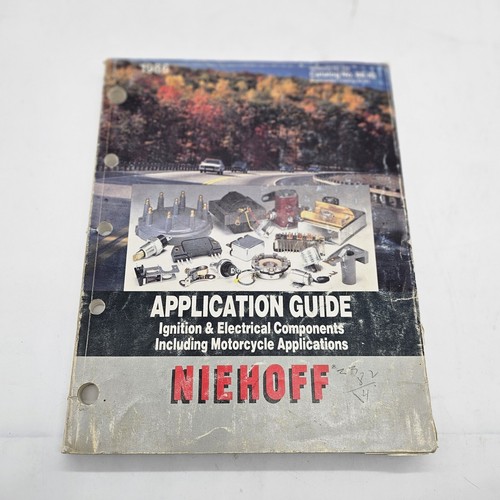 86IG 1986 Niehoff Ignition & Electrical Parts Catalog eBay
