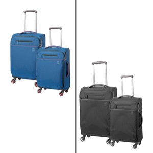 2er set Royal Life viaje maleta set trolley set 18kg + 25kg azul/negro *  nuevo * | eBay