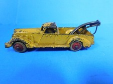 Vintage Hubley Cast Iron Yellow Tow Truck Arcade Kenton 2234 SB