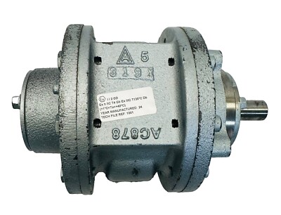 GAST 8AM-NRV-5B AIR MOTOR 5HP LUBRICATED REVERSIBLE 33K665 ROTARY VANE 8AM