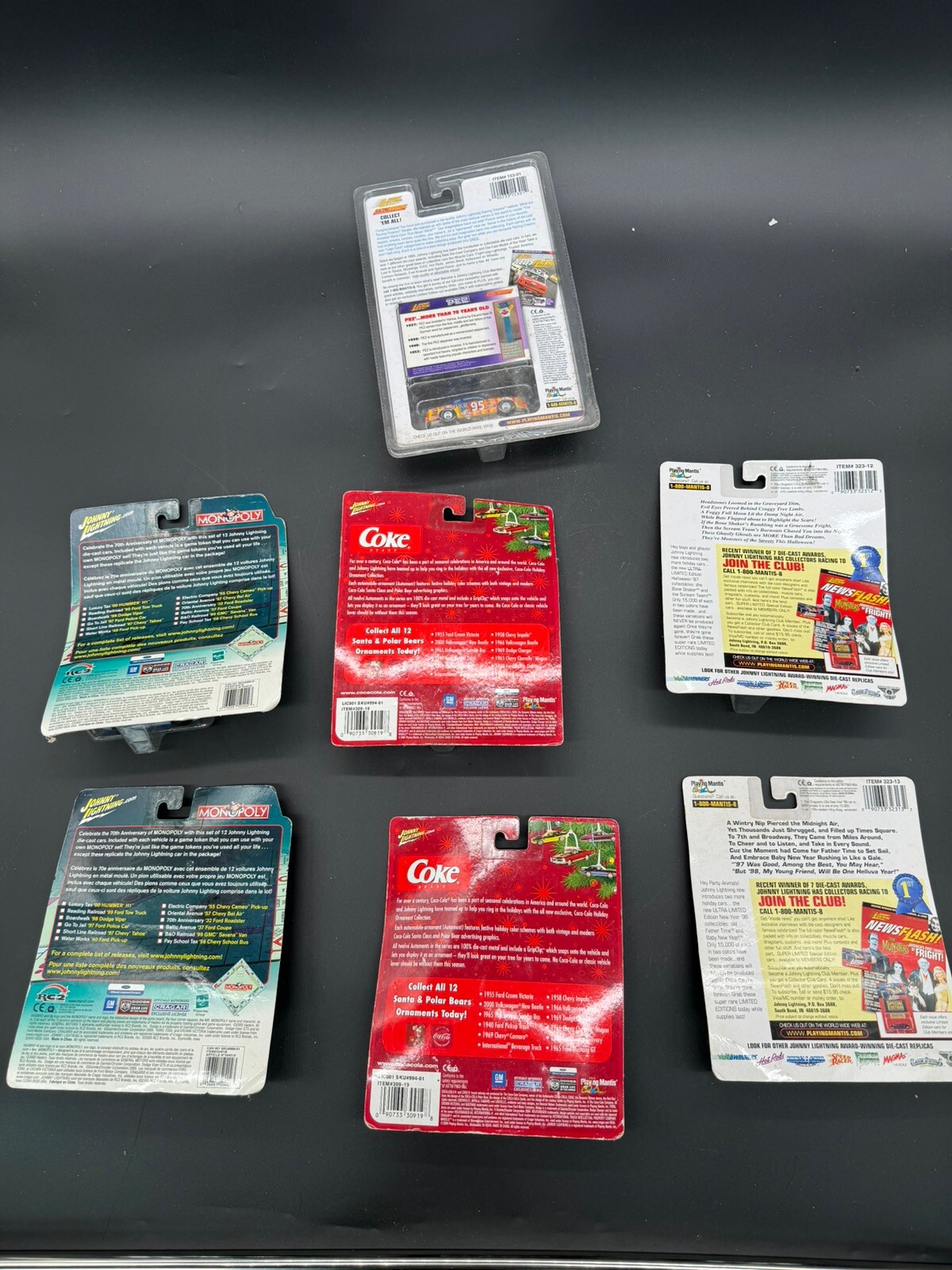 Seven Limited Edition Johnny Lightning Cars eBay