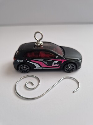UPCYCLED HotWheels hanging ornament/ tree decoration.Mercedes Benz a class Forza