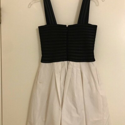 bcbg black and white cocktail dress NWT $138 BCBG MAXAZRIA Black And White Dress , Cocktail , Dinner , XXS