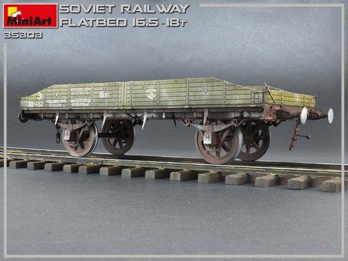 MiniArt 35303 1/35 Soviet Railway Flatbed 16,5-18t - Picture 12 of 12