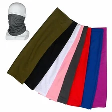 Face Bike Mask Sun Shield Neck Gaiter Balaclava Neckerchief Bandana Headband