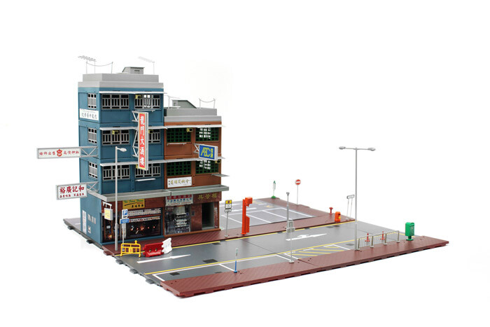 Tiny City Hong Kong #Bd3 Old tenement building 1:64 Street Tiny City Hong Kong #Bd3 Old tenement building 1:64 Street