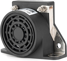    LINGYAO Backup Alarm 12V-48V DC Waterproof 107Db Super Loud Beeper - Reverse W