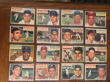 Jim Delsing 1956 Topps Baseball Card (Sale Is For Card In Title) (8695)