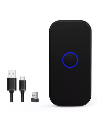 #593. Bluetooth 2D Wireless Barcode Scanner,Symcode 3-in-1 USB Wired & Wireless