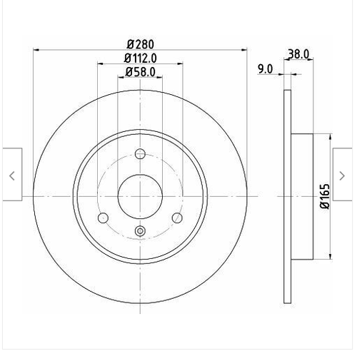 Kit Dischi freni + Pastiglie Anteriori SMART FORTWO 600 700 800 Cdi dal 1998 - Picture 2 of 5