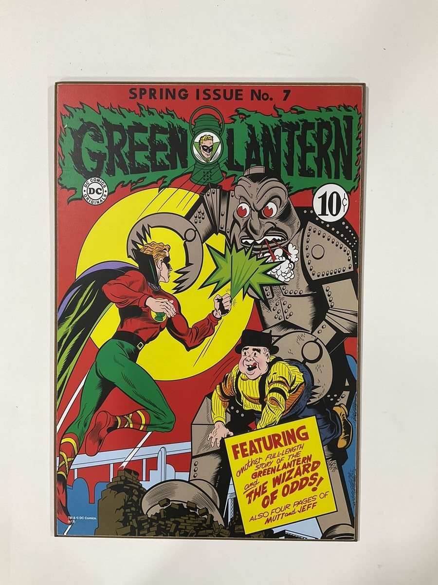 DC COMICS GREEN LANTERN 木製パネル DC COMICS GREEN LANTERN 木製パネル