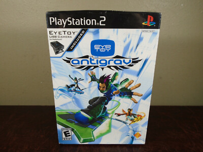 EYETOY ANTIGRAV w/ USB Camera for Sony PlayStation 2 PS2 *worn package but new*