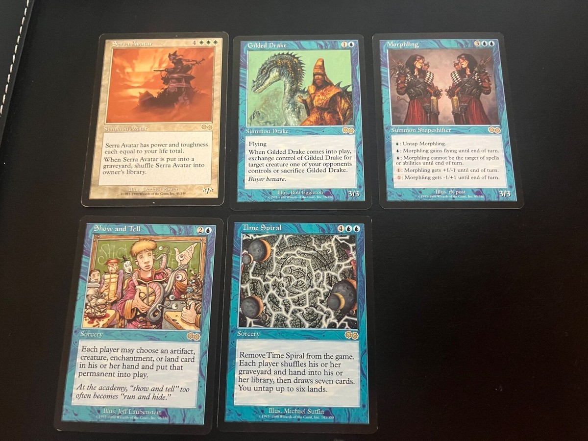 MTG URZA'S SAGA MOSTLY EX+- NM - SAGA DI URZA - FULL COMPLETE SET