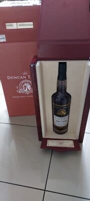 Bunnahabhain 25 Jahre Duncan Taylor Single Malt in Holzkiste mit Leder u Kl.lack