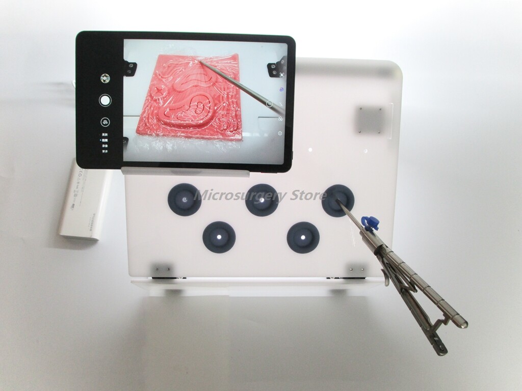 Surgery Practicing Laparoscopic Training Box with HD camera and