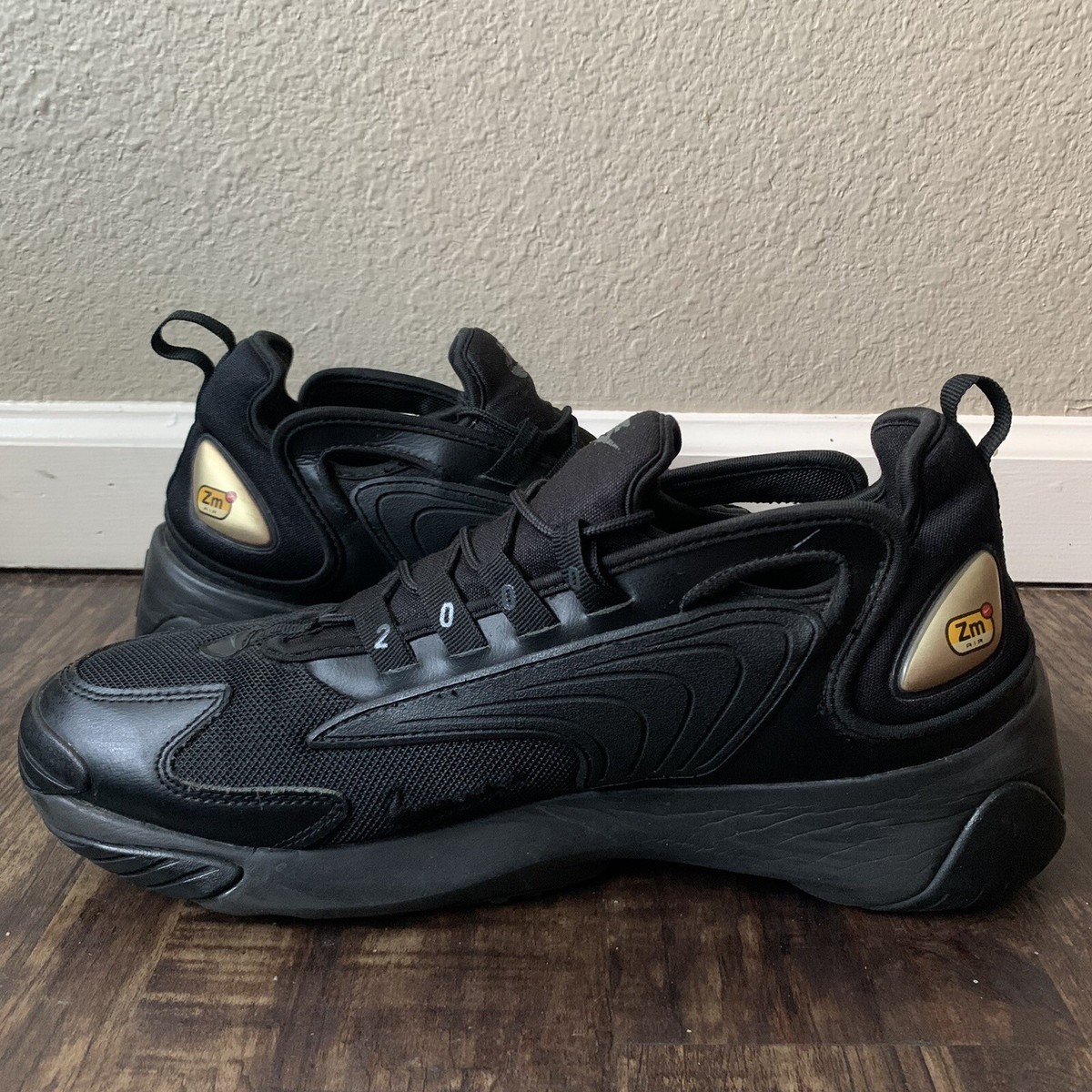 Nike Zoom 2K Triple Black Men Shoes - Size 10 826215985013| eBay