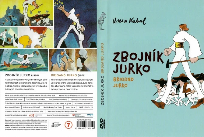 Zbojnik Jurko / Brigand Jurko 1976 DVD English, De, Fr, It, Ru subtitles
