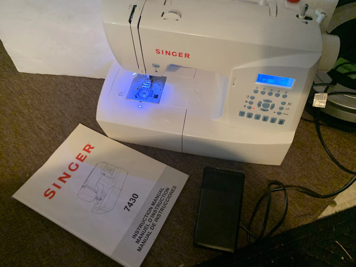 Singer 7430 Computerized Sewing Machine FS, 40 OFF
