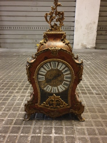 Orologio antico da tavolo in stile Luigi XV Boulle primi Novecento .  Originale . | eBay