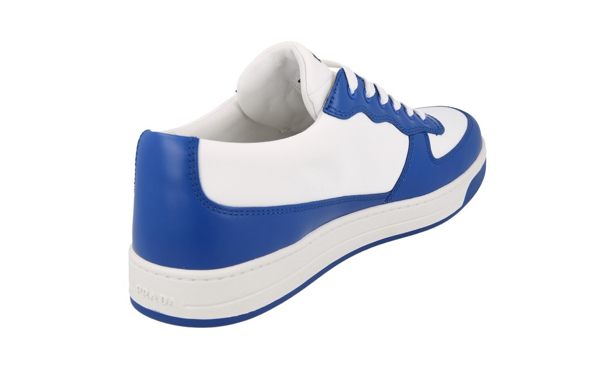 スニーカー PRADA Men Sneakers 2EE427G000MN0 F0216 BLUE PRADA Cloudbust Slip On Sneakers - 2OG064 - Blue Black - NEW