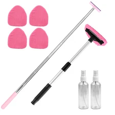 Car Cleaning Combo Rear-view Mirror Squeegee & Windshield Wiper Cleaner Tool Kit