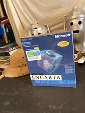 GENUINE Microsoft ENCARTA Multimedia Encyclopedia 2000 SOFTWARE Windows 95/98 NT