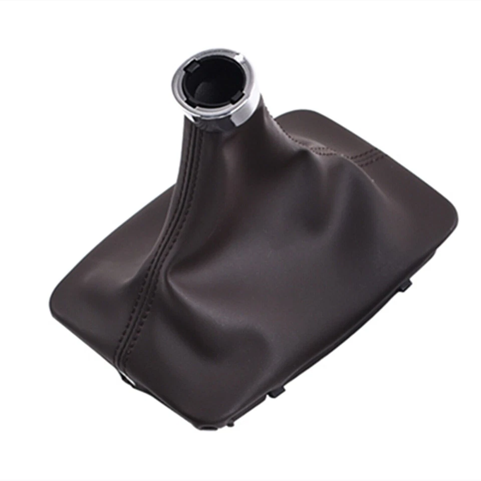 Perilla de cambio de marchas con bota para Mercedes Benz Clase C W204 C204 2007-2013 08 Mocha Foto 3 de 4