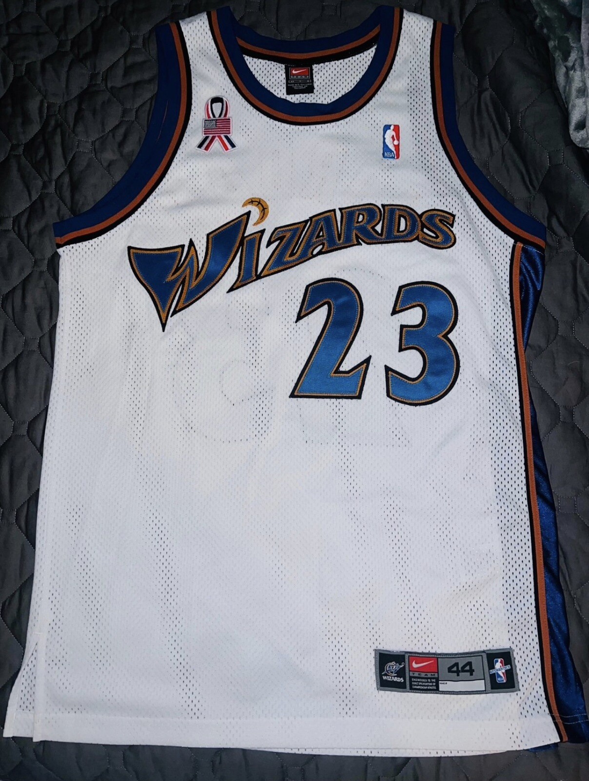 Vintage Michael Jordan Washington Wizards Nike All-Star Jersey Size 44 L Large