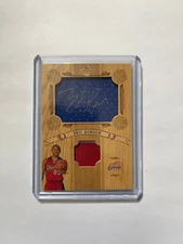 2008-09 Topps Hardwood Fabric Rookie Signature /50 Eric Gordon RPA Patch Auto RC