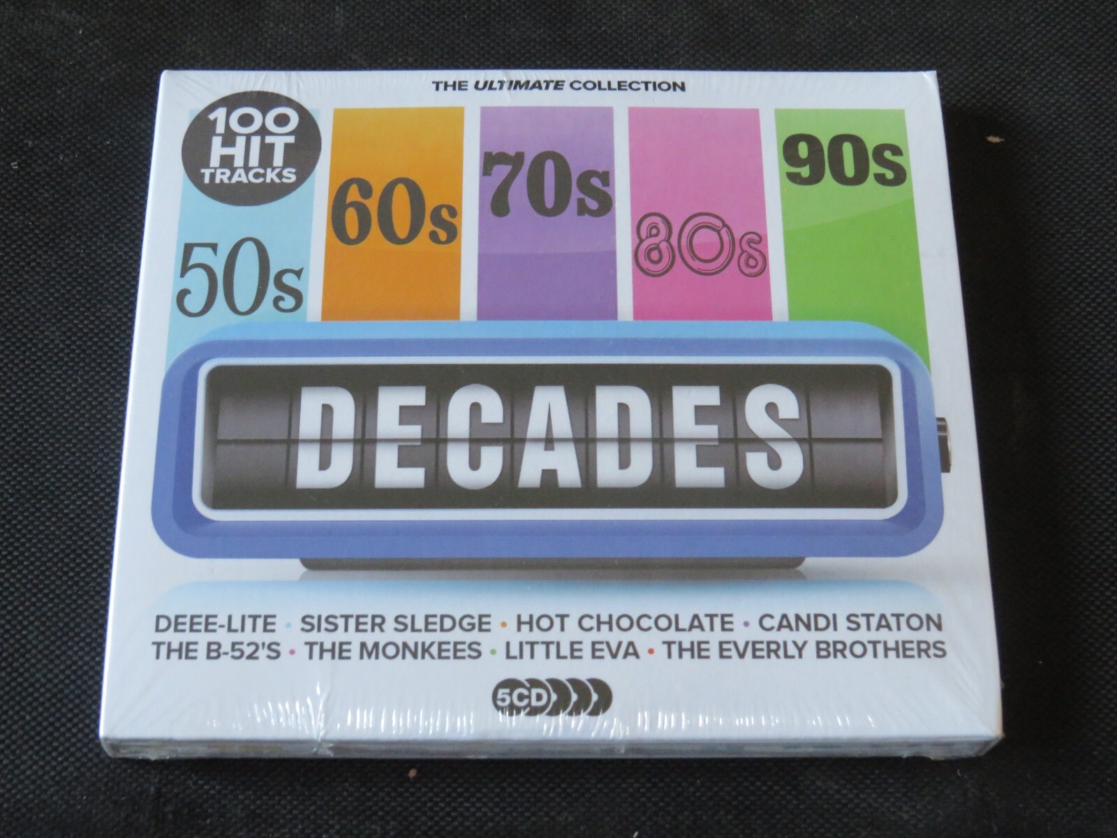 Various Artists - The Ultimate Collection Decades (NEW SEALED 5 x CD 2021)