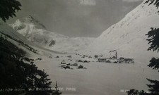 RPPC Austria Postcard Early 1900s Rare VHTF Galtur Village Snow Ski 