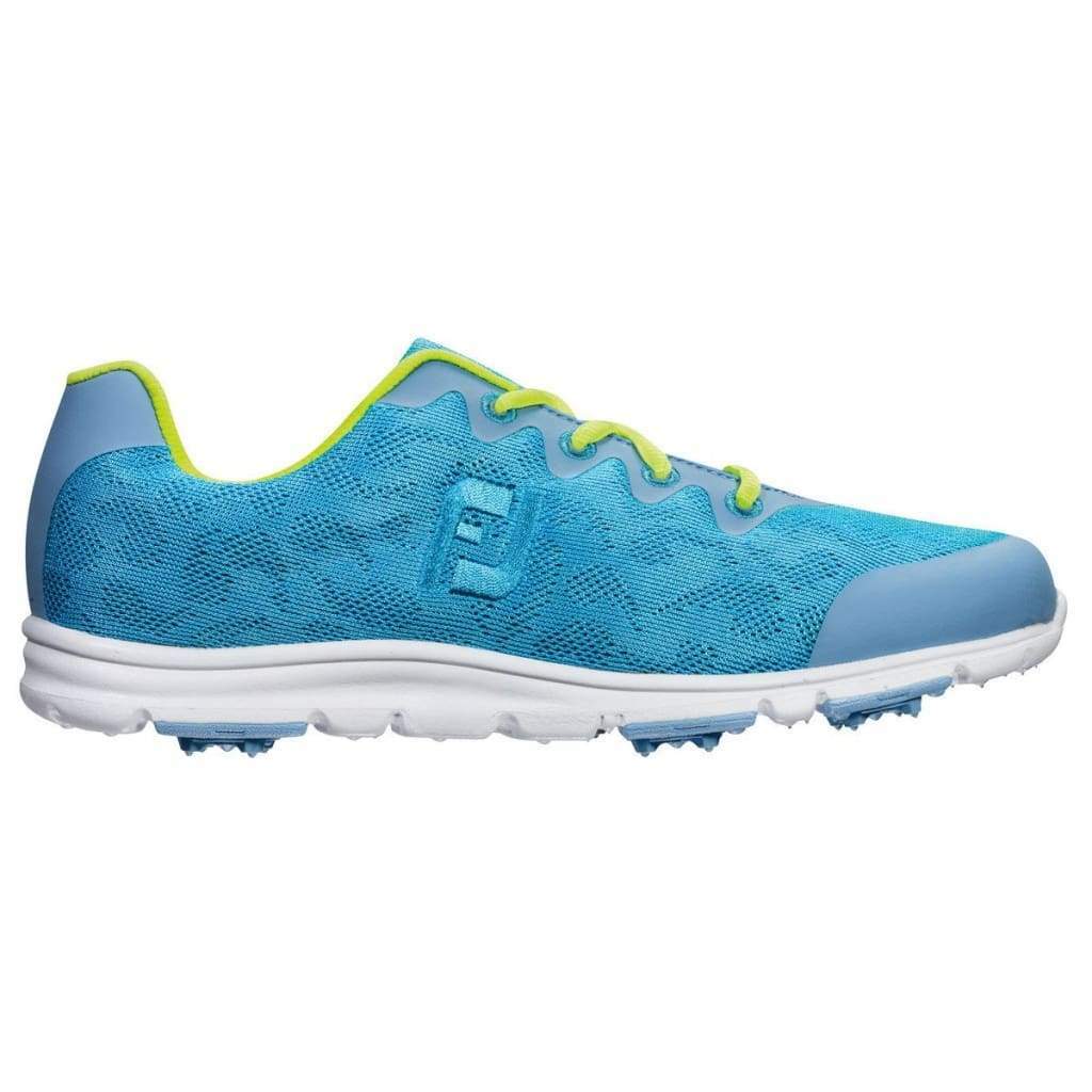 blue womens golf shoes