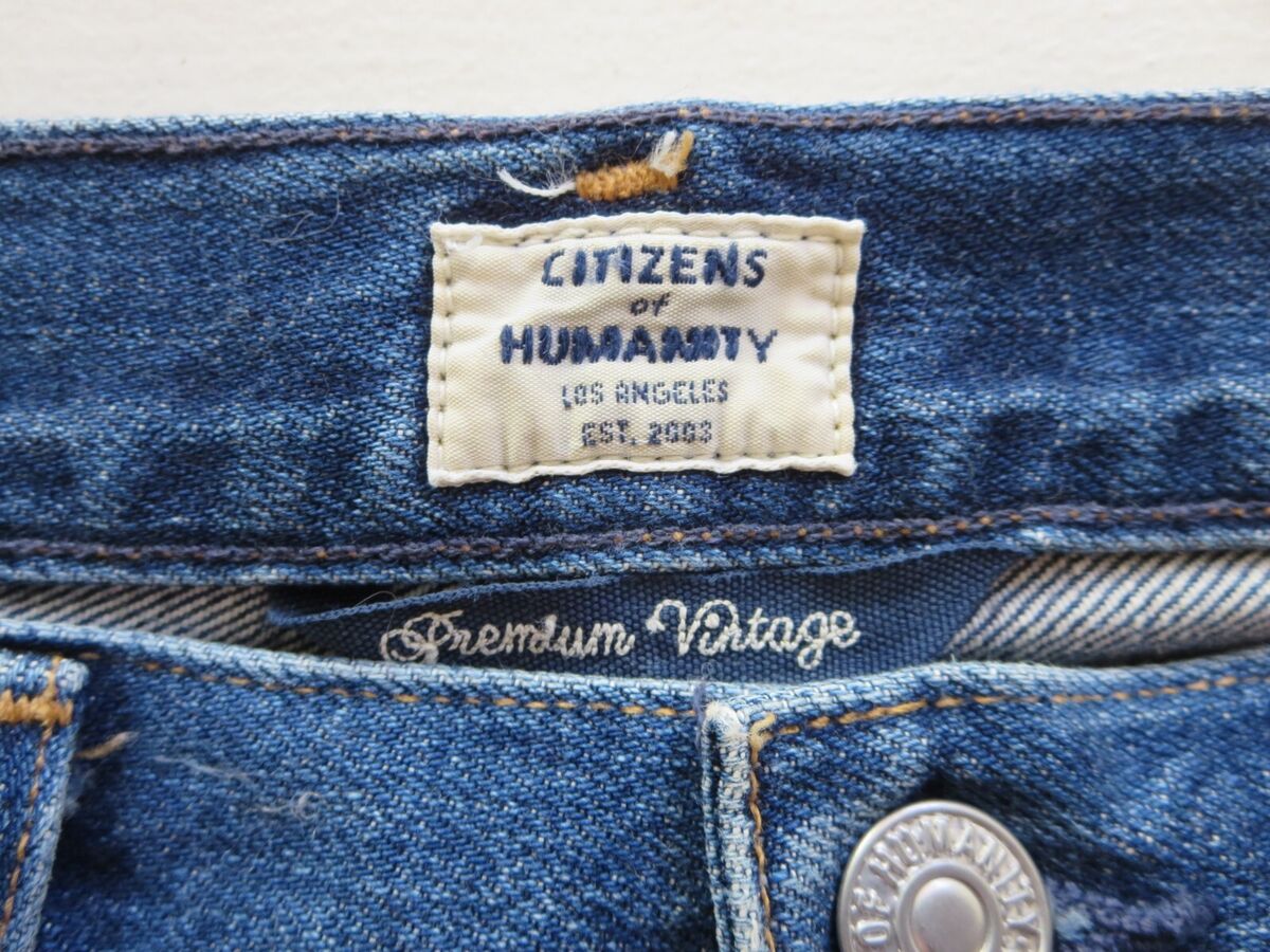 Citizens of Humanity COH Womens Size 26 Liya Hi-Lo Hem Citizens of Humanity COH Womens Size 26 Liya Hi-Lo Hem