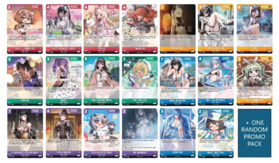 Nikke Nivel Arena UNBREAKABLE R COMPLETED SET OF BT03 + RAMDOM
