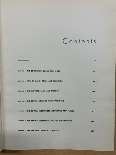 1950s "LOOK AT AMERICA" LARGE 1.5kg ILLUSTRATED USA HARDBACK BOOK (P8) - Picture 5 of 12