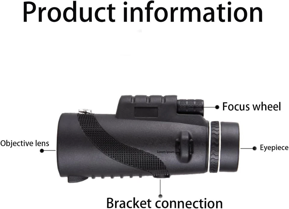 Stscope360 Monocular, STS Scope 360 Military-Grade Magnification telescope - Image 4 of 4