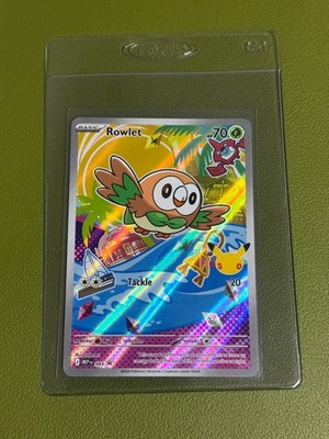 Rowlett 043 First Partner Illustration Collection Promo Pokemon English
