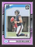 2024 Panini Donruss Optic Prizm Caleb Williams #327 Pink